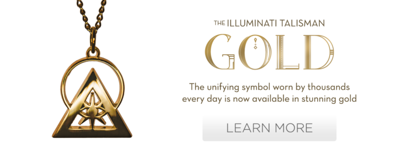 illuminati gold talisman